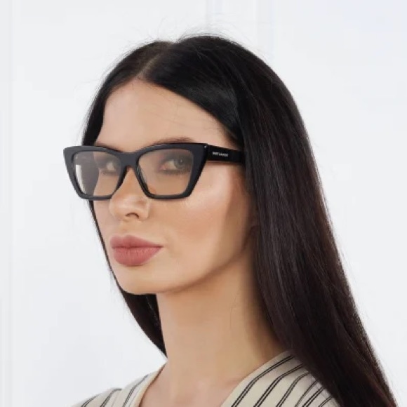 NEW  SAINT LAURENT MICA SL276 005 WOMEN EYEGLASSES - Picture 6 of 12